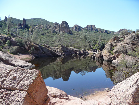 Bear Gulch Reservoir Pinnacles NP