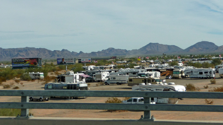 Quartzsite LTVA near I-10