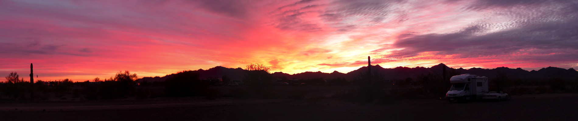 Quartzsite sunset