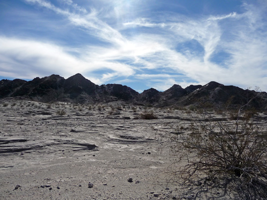 Cyanide tailings Tumco Mine CA