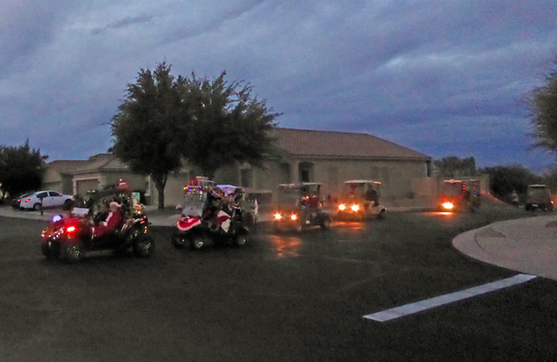 Rancho Resort Holiday parade