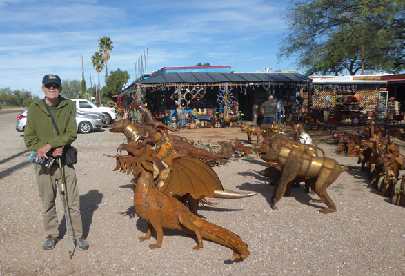 Walter Cooke metal sculptures