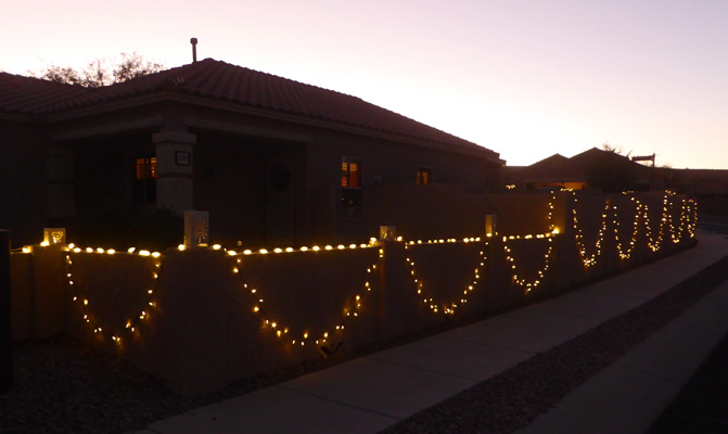 Christmas lights