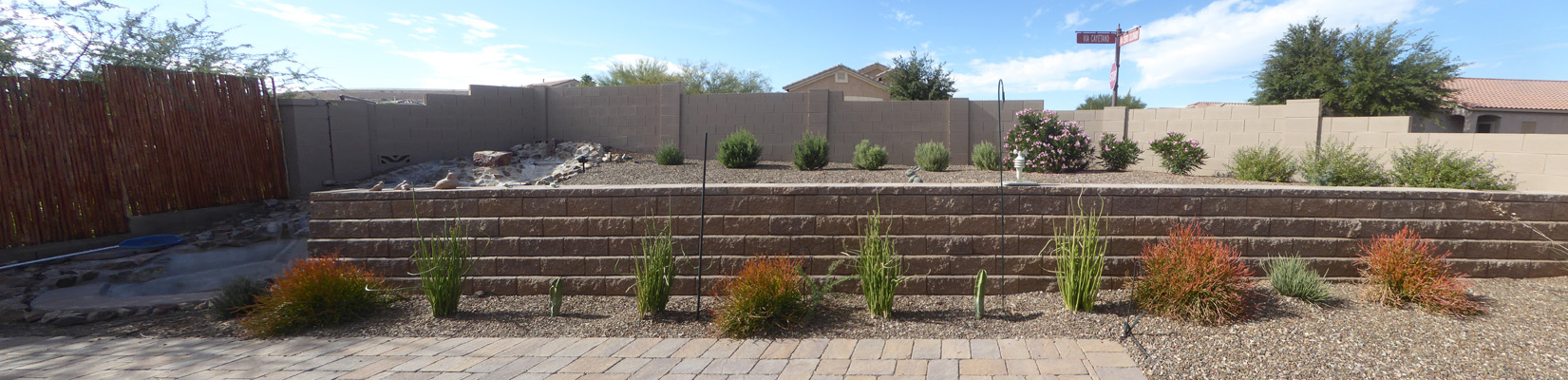 Backyard at Rancho Resort