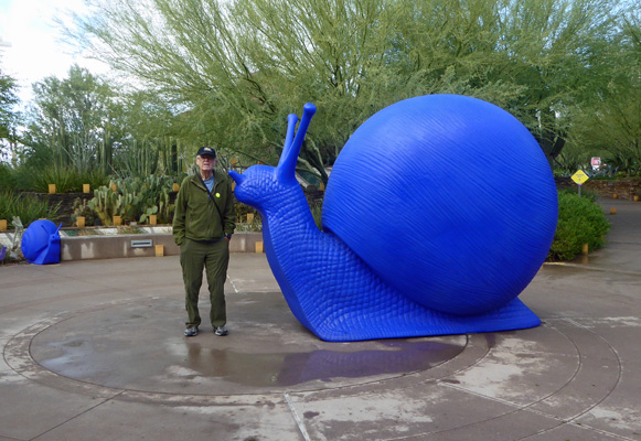 Walter Cooke recycled giant snail