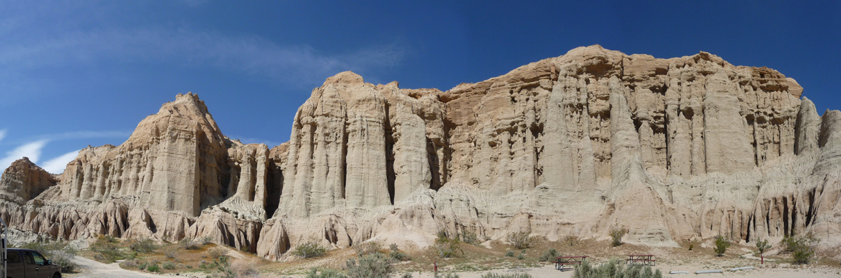 Campground hillsides Red Rock SP CA