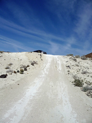 Road out to Scenic Cliff Red Rock SP CA