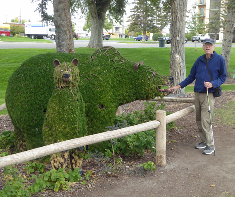 walter cooke bear topiary