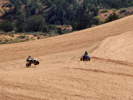 ATVs Coral Pink Sand Dunes