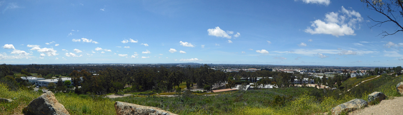 Viw from Lake Miramar