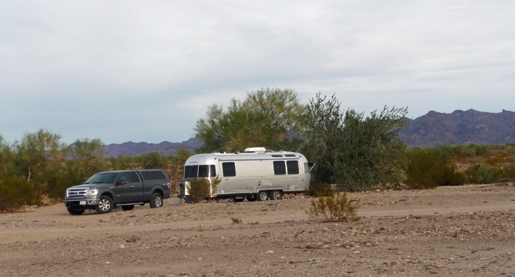 Genevieve Airstream at Hi Jolly Quartzsite