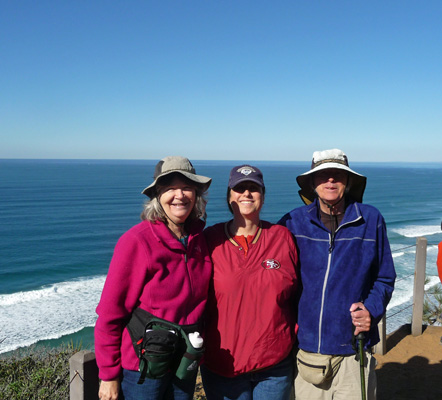 Sara Schurr Tracy Cooke Walter Cooke Torrey Pines SP