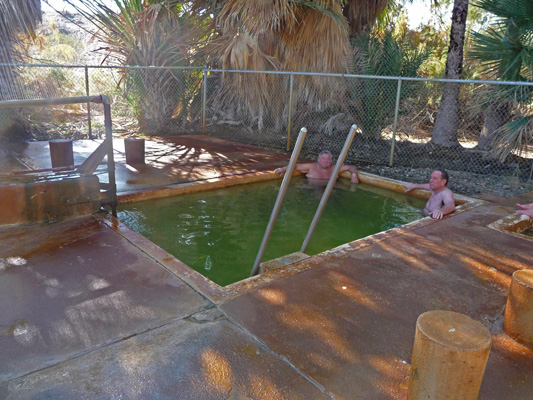 Hot pool at Holtville Hot Springs