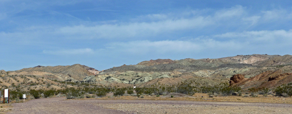 Rainbow Canyon from Owl Canyon Campground