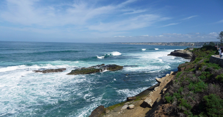 La Jolla Cove Panorama
