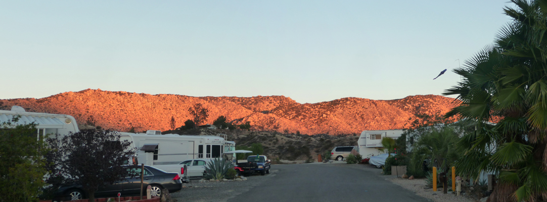 Sunset at Jojoba Hills SKP park