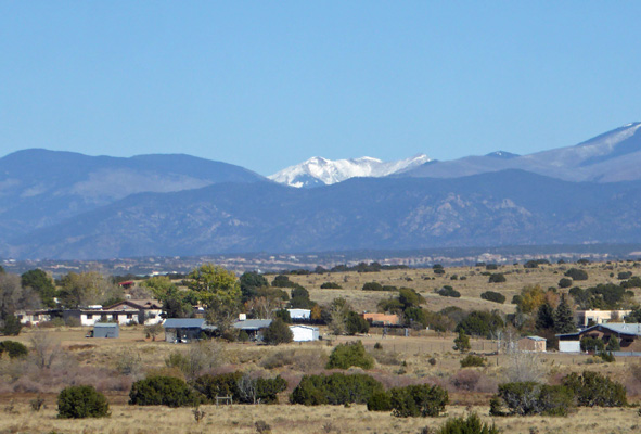 La Cieneguilla Petroglyphs view