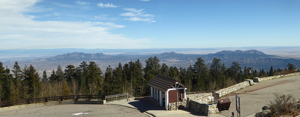 Sandia Crest view