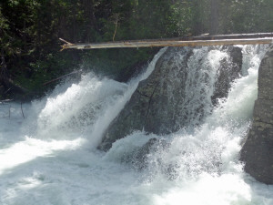 Closeup of Entiat Falls WA