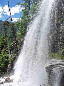 Silver Falls from the Silver Falls Trail WA