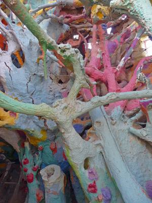 Big room of The Museum area Salvation Mountain