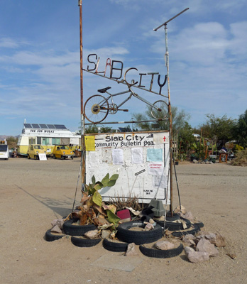 Slab City Community Bulletin Board