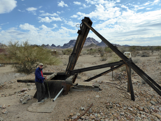 Flora Temple Mine head frame