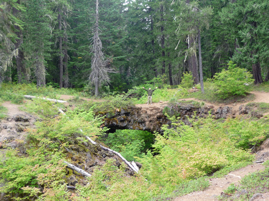 Natural Bridge Peterson Prairie WA