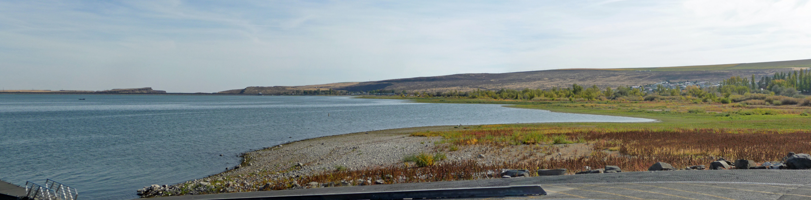 Potholes SP boat launch southward