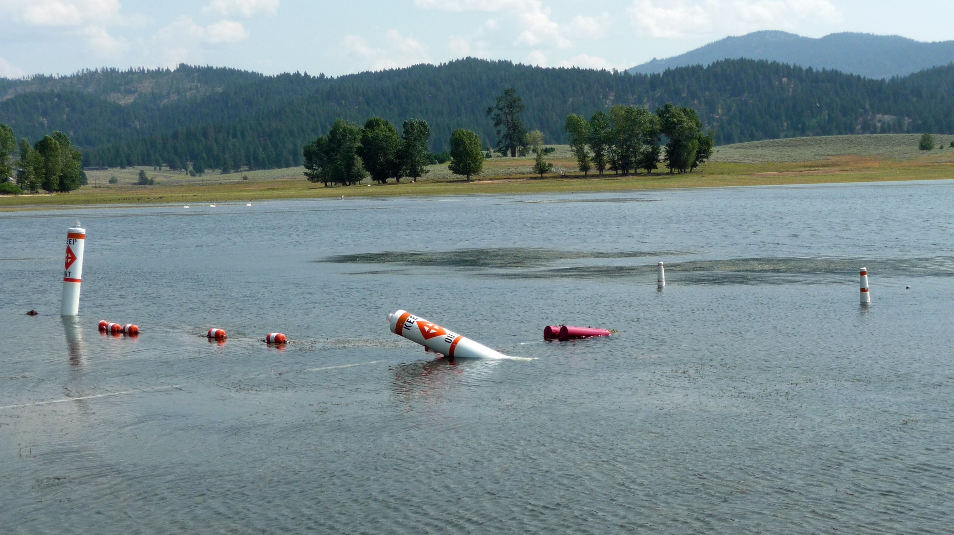 Water intake at Sugarloaf Campground ID