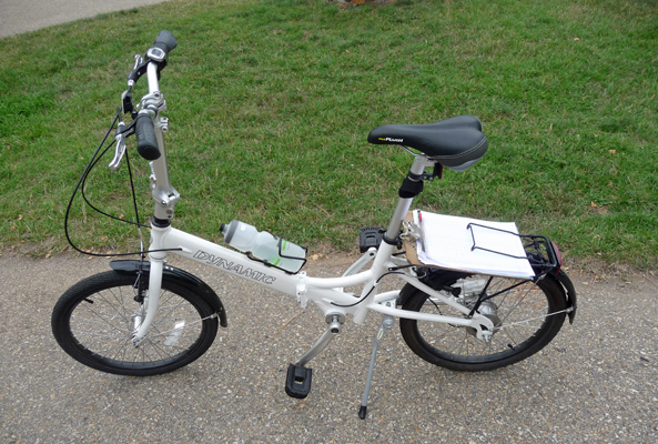 Folding Bike Sugarloaf Campground Host