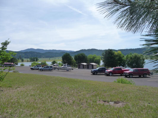 Boatramp parking Sugarloaf Campground ID