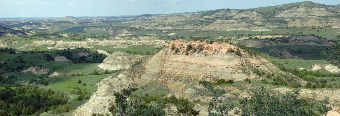 Painted Canyon view