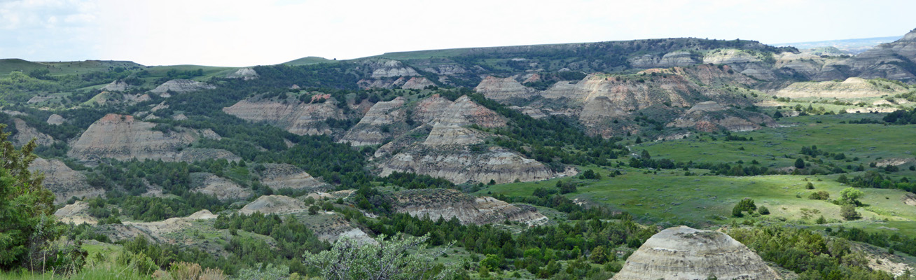 Painted Canyon view