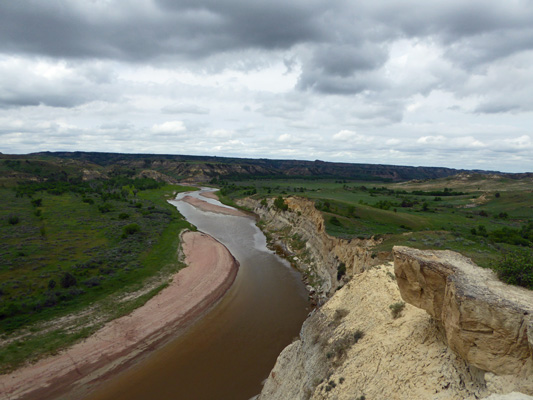 Little Missouri from Wind Canyon