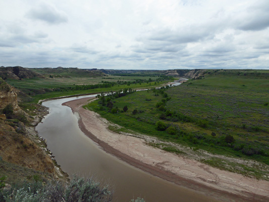 Little Missouri from Wind Canyon