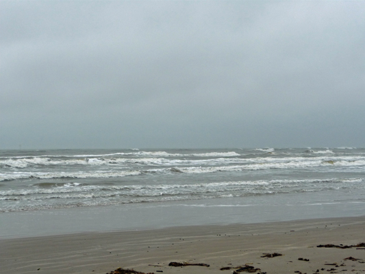 Mustang Island SP beach