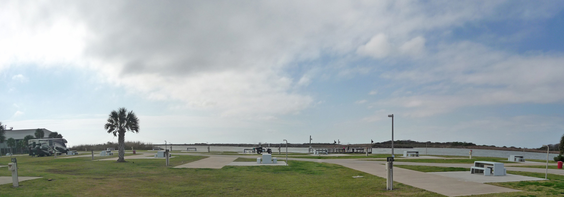 Matagorda Nature Center RV Park view