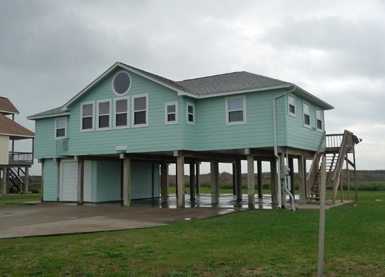 House on Matagorda Peninsula