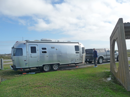 Genevieve Airstream Galveston Island SP