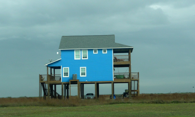 House on stilts Matagorda