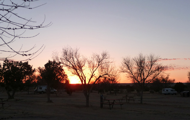 Sunset Santa Rosa NM