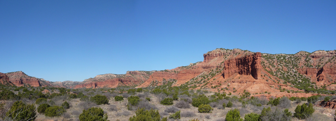 Upper Canyon trailhead Caprock Canyons SP