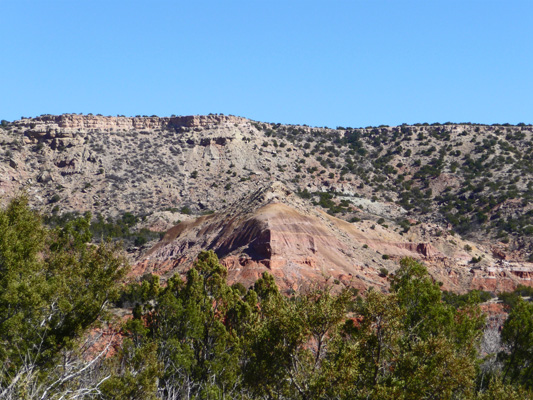 Roja Grande view Palo Duro Canyon SP