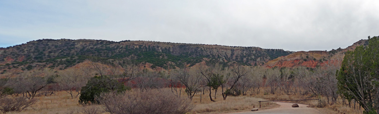 West side of Palo Duro Canyon