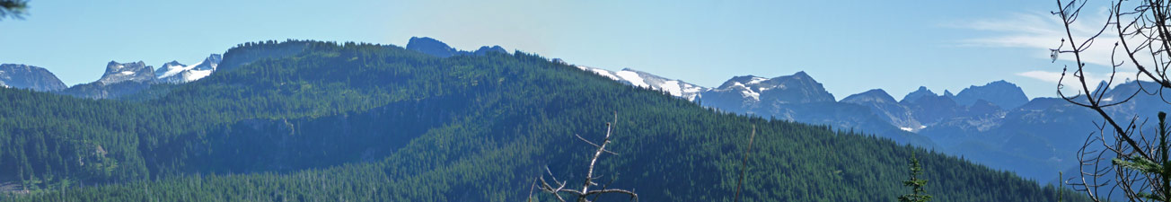 Tonga Ridge Trail Panorama