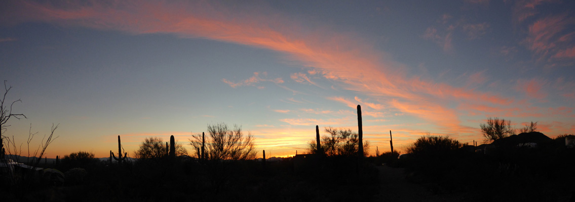 Sunset Gilbert Ray Campground