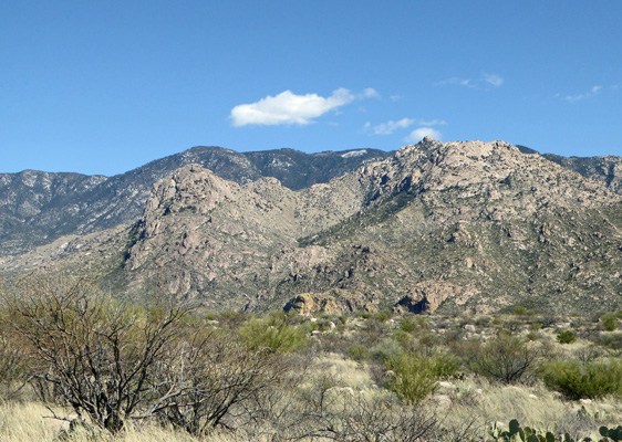 Mt Lemon from Catalina SP