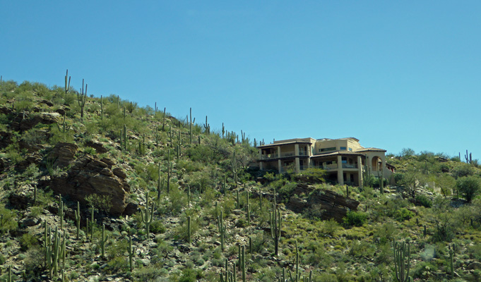 Home near Catalina Mt Highway