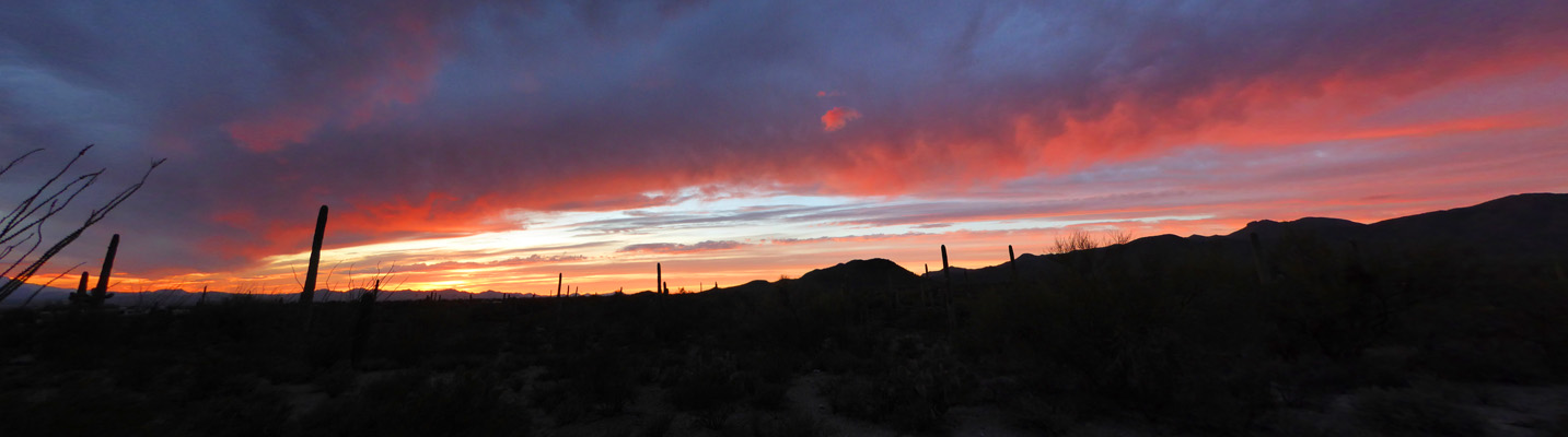 Sunset Gilbert Ray Campground